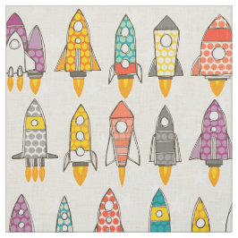 Tecido retro-rockets casca