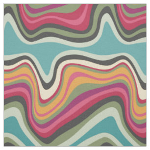 Tecido retro-wave MANA