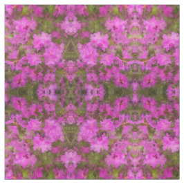 Tecido - Rhododendrons de Aquarela Puro