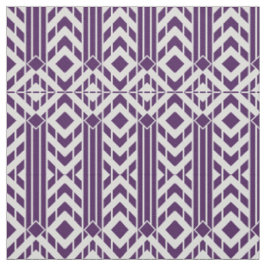 Tecido rico Roxo e Cinza Grelha Grelha de Grelha