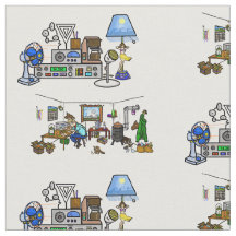 Tecido Rig e Shack de Rádio do Ham