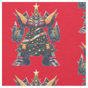 Tecido Robô artificial de árvore de Natal