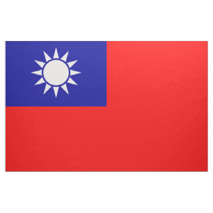 Tecido ROC Formosa - bandeira taiwanesa - 中華民國國