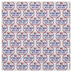Tecido Rochas de Trump