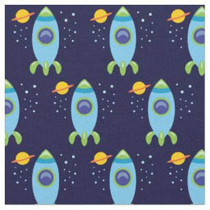 Tecido Rocket Retro