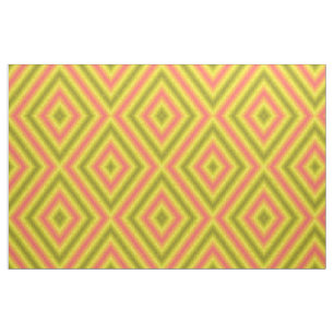 tecido rosa amarelo
