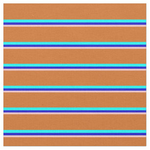 Tecido Rosa, Azul, Água e Banhas Coloridas de Chocolate