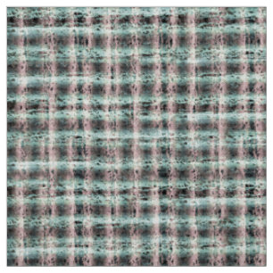 Tecido rosa cinzento de turquesa clássica checkered da