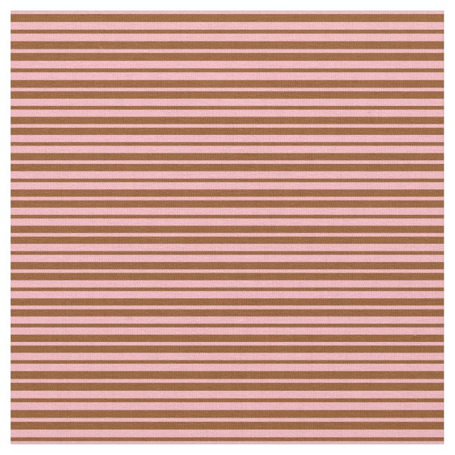 Tecido Rosa claro e Padrão Colorido Castanho (Detalhe)