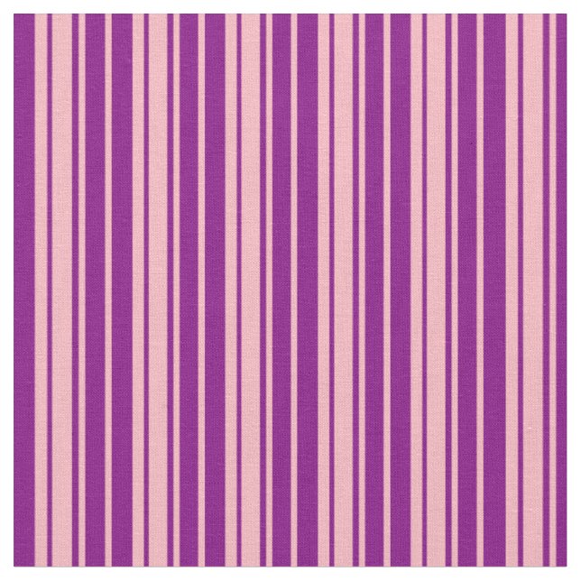Tecido Rosa claro e Padrão Roxo (Detalhe)