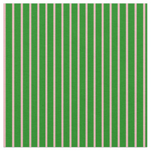 Tecido rosa claro e padrão verde colorido