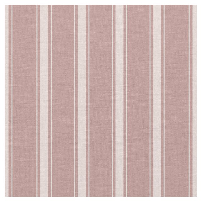 Tecido Rosa Claro Taupe e Listras Rosa Pálido (Detalhe)