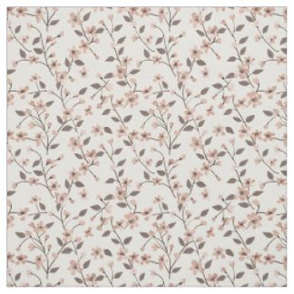 Tecido Rosa Desmaiado Flor Silvestre Vintage Boho 70s Flo