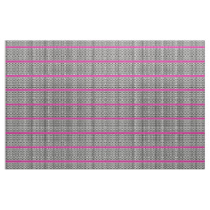 Tecido Rosa e Preto