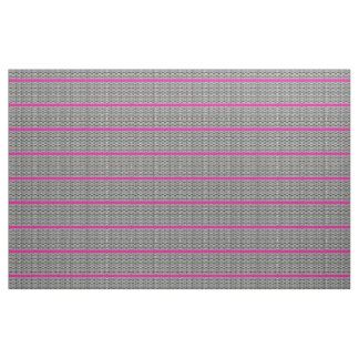 Tecido Rosa e Preto