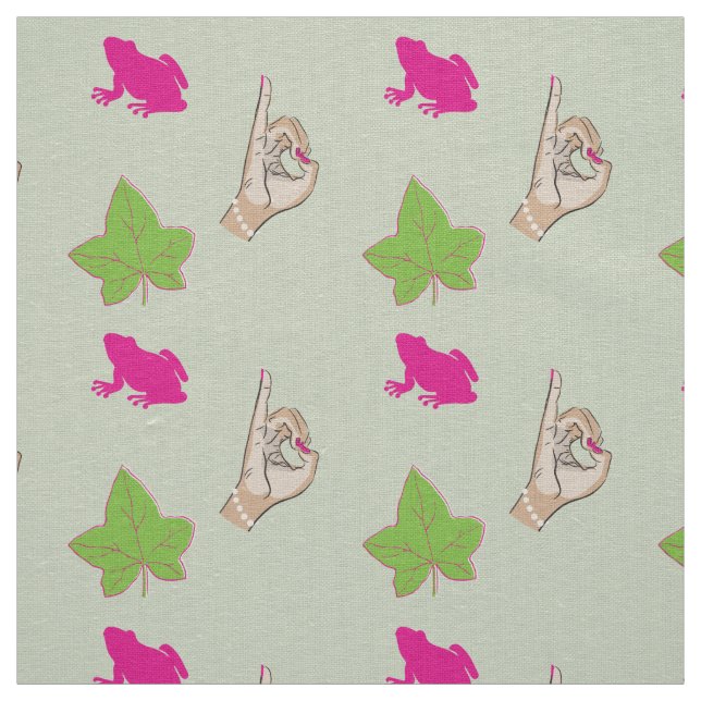 tecido rosa e verde da Sorority Life (Modelo)