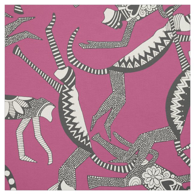Tecido rosa-macaco (Modelo)