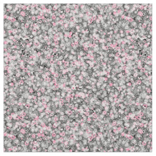 Tecido rosa preto cinza e branco geométrico