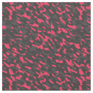 Tecido Rosa quente Preto Roxo Camo Abstrato