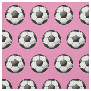 Tecido Rosa redondo lustroso da bola de futebol