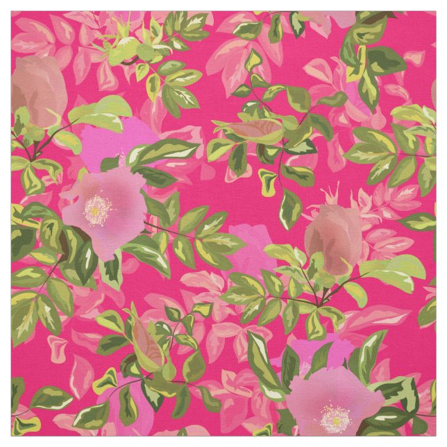 Tecido Rosa rosa rosa, quadril rosa (Modelo)