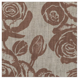 Tecido Rosa Terra Mocha