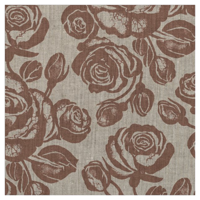 Tecido Rosa Terra Mocha (Modelo)
