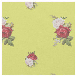Tecido Rosa Vintage Chintz