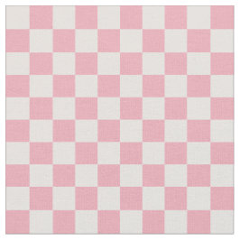 Tecido Rosa Xadrez Xadrezado Quadriculado Retro Feminino