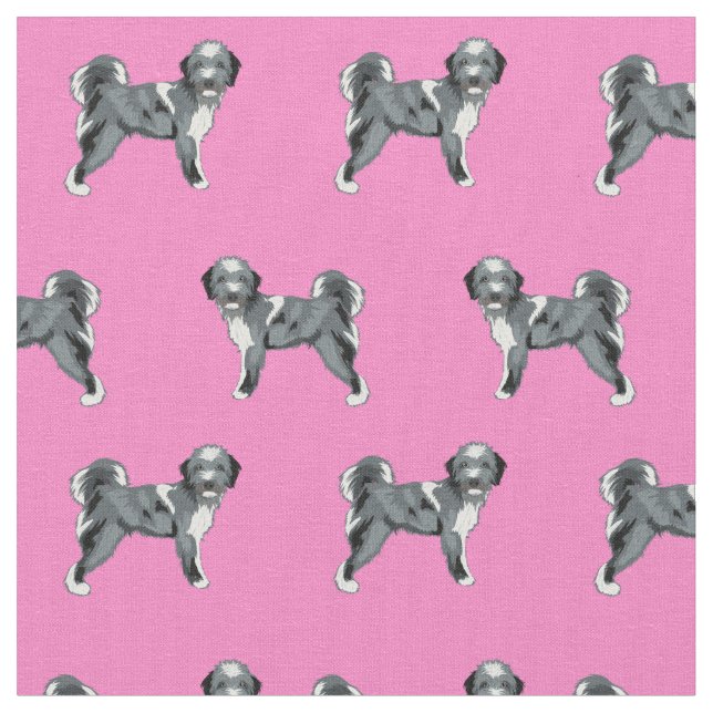 Tecido rosado de cachorro (Detalhe)