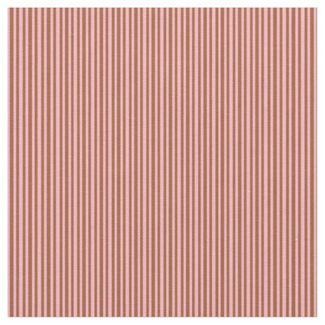 Tecido Rosas claro e padrão de Siena em linha/striped (Detalhe)