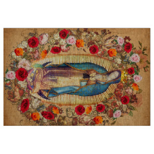 Tecido Rosas de Nossa Senhora de Guadalupe 2006