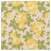 Rosas de Vintage Girassol Amarelo e Rosa Impressão