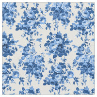 Rosas Românticos Antigos da Vintagem - Azul em Bra