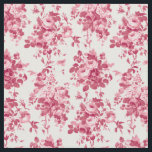 Tecido Rosas Românticos Antiguos Rosa-Rosa em Branco<br><div class="desc">Rosas cor-de-rosa monocromáticas Elegantes e sem costura,  em fundo branco.</div>