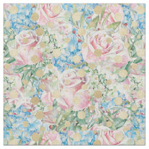 Rosas Rosa Num Fundo Azul