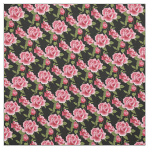 Tecido Rosas Rosa-Tecido Personalizadas