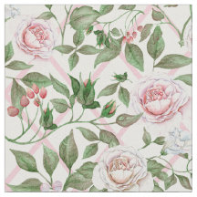 Rosas Rosa - Vintage Watercolor Floral