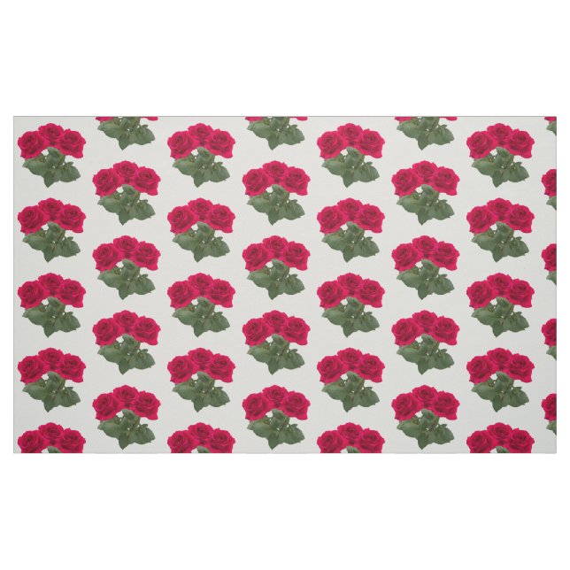 Tecido Rosas vermelhas (Fat Quarter)