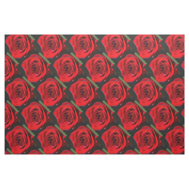 Tecido Rosas vermelhas (Fat Quarter)