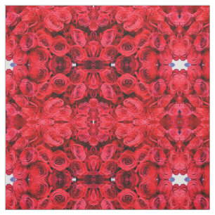 Tecido Rosas vermelhas