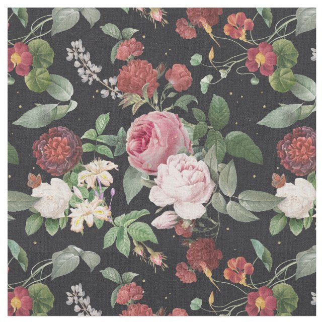 Tecido Rosas Vintage (Detalhe)
