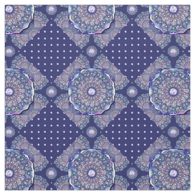 Tecido rosca azul (Modelo)