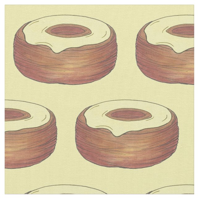 Tecido Rosquinha-rosca-fosco-pastelaria (Detalhe)