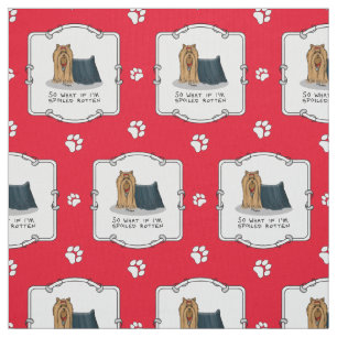 Tecido Rotten Yorkshire Terrier (Yorkie)