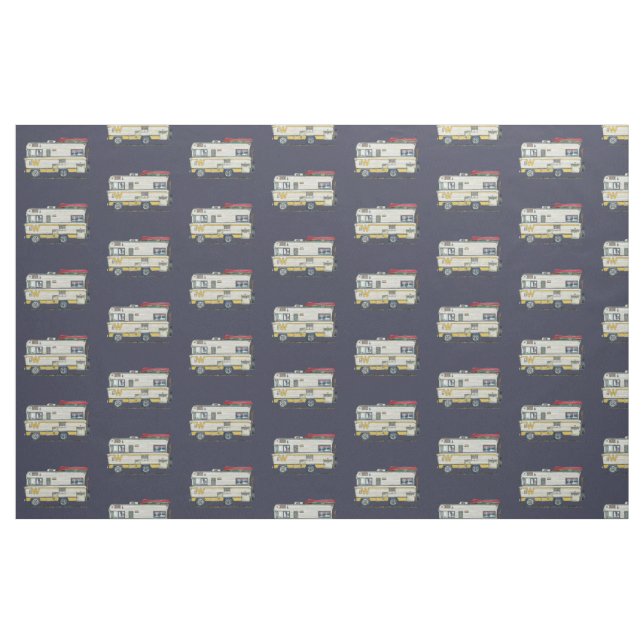 Tecido Roupa do campista rv do Winnebago (Fat Quarter)