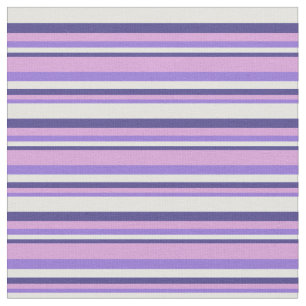 Tecido Roxo, Ameixa, Lata Escura Azul e Linhas Cianas Lev