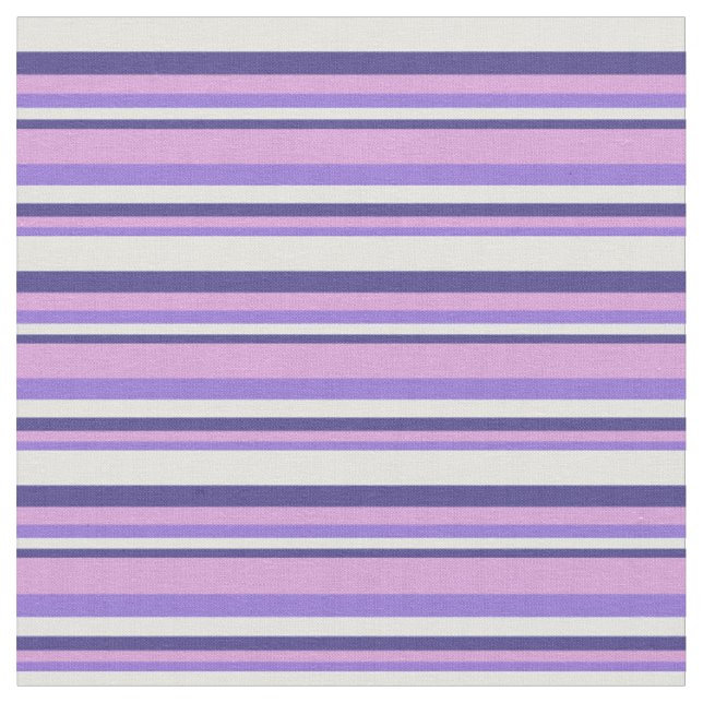 Tecido Roxo, Ameixa, Lata Escura Azul e Linhas Cianas Lev (Detalhe)