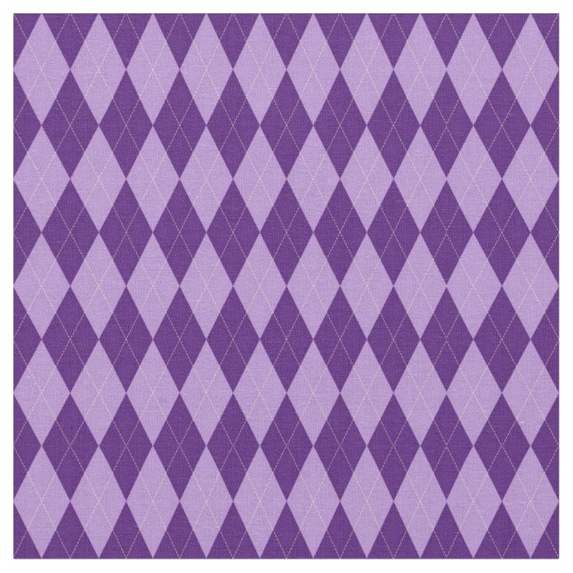 Tecido Roxo Argyle (Detalhe)