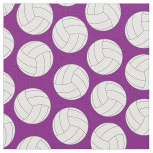 Tecido Roxo de Voleibol Esportivo